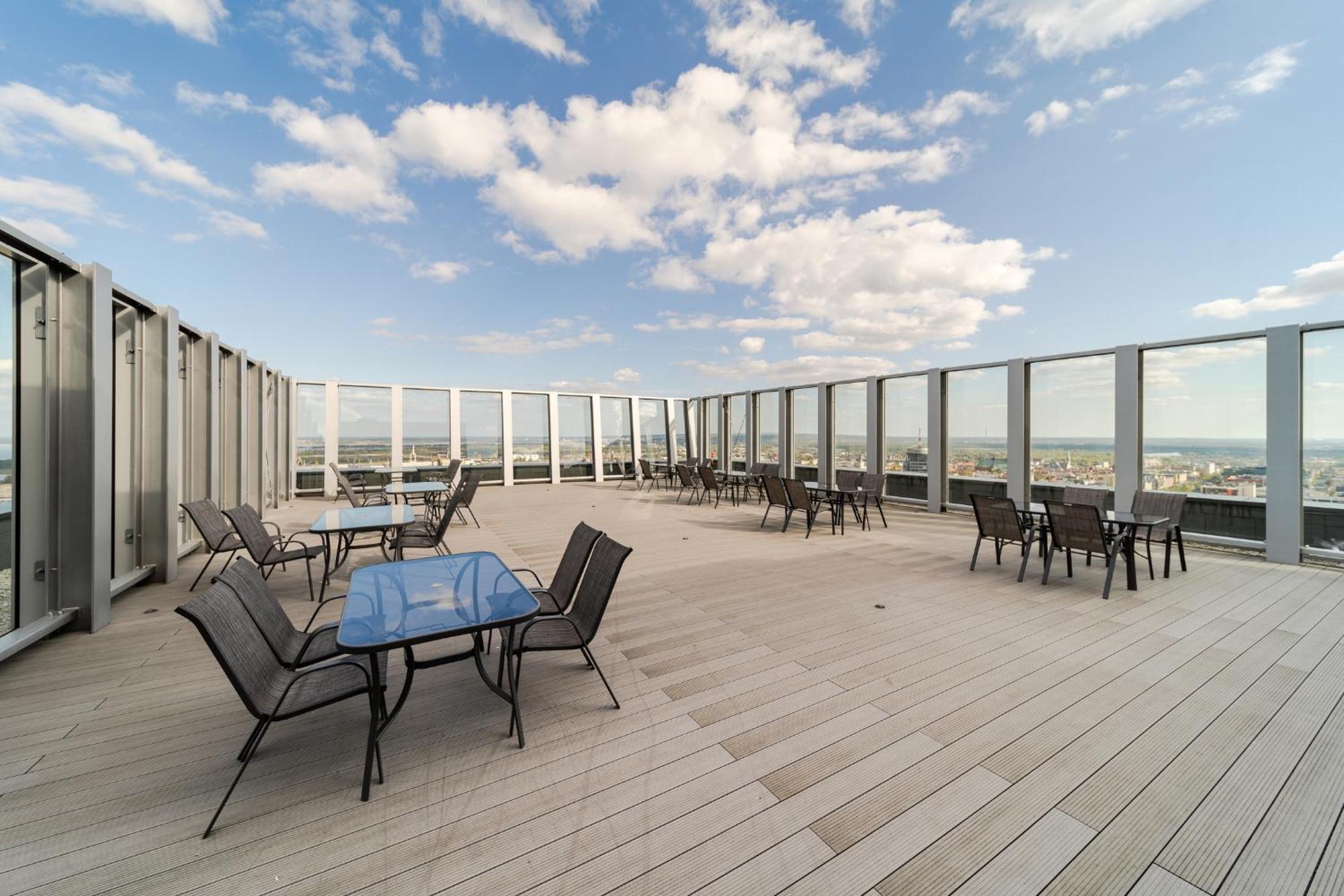 Hanza Tower Apartment No. 533 - 5Th Floor, Balcony, Swimming Pool 什切青 外观 照片