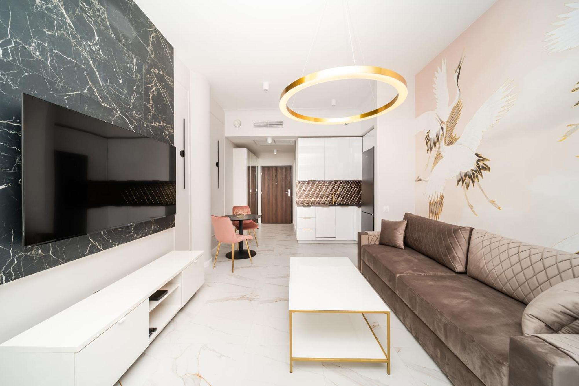 Hanza Tower Apartment No. 533 - 5Th Floor, Balcony, Swimming Pool 什切青 外观 照片